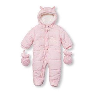 Children’s Place baby winter suit with mittens (4)